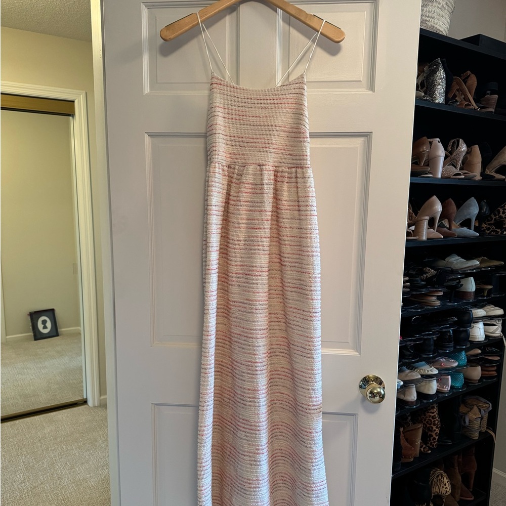 Something Navy Striped Maxi Dress